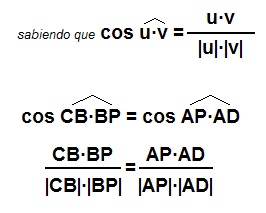 Igualdad de ángulos